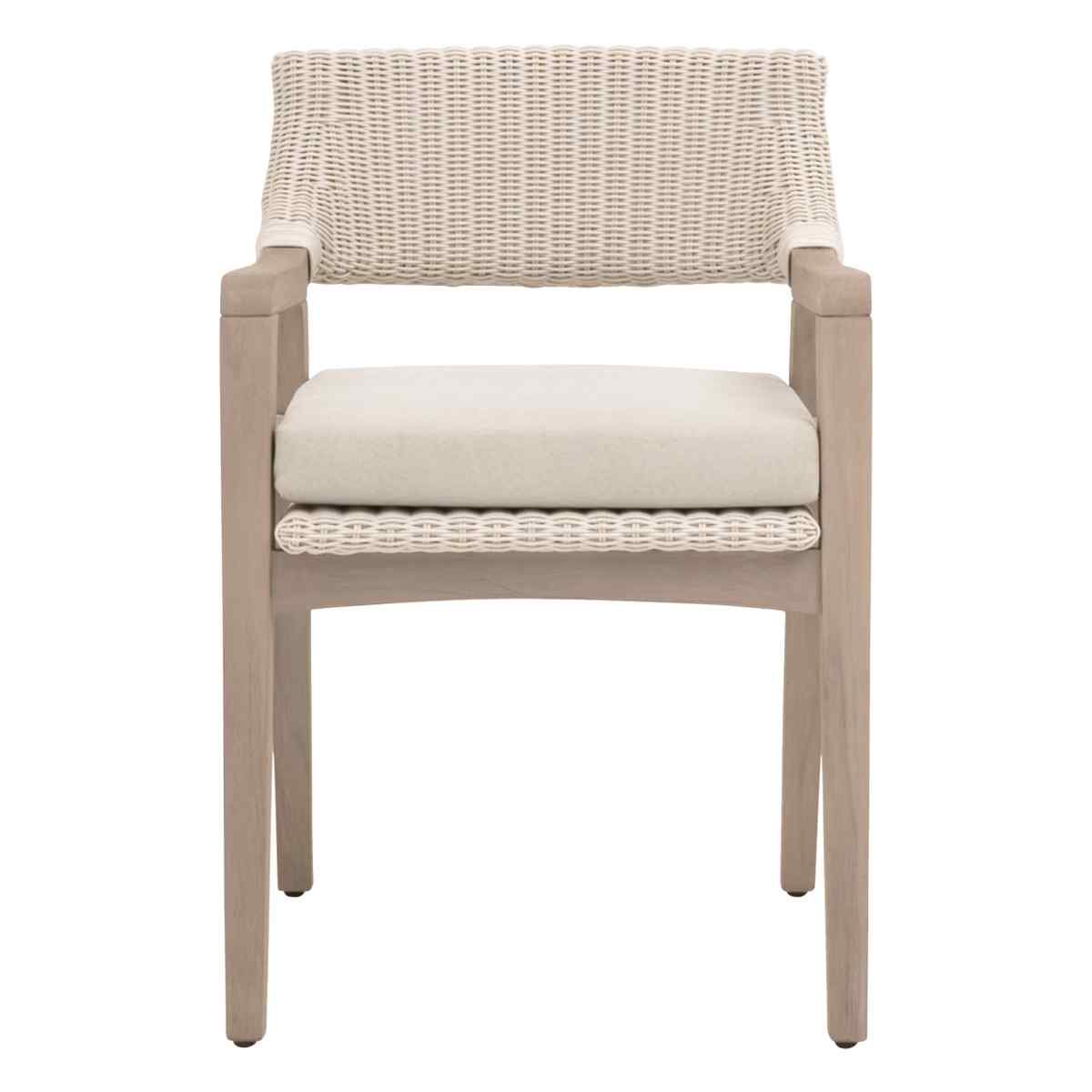 Lucia Olefin Fabric Outdoor Dining Chair -- view 2