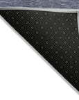 LOOMLAN Rugs Chantissa Denim Washable Indoor-Outdoor Rug