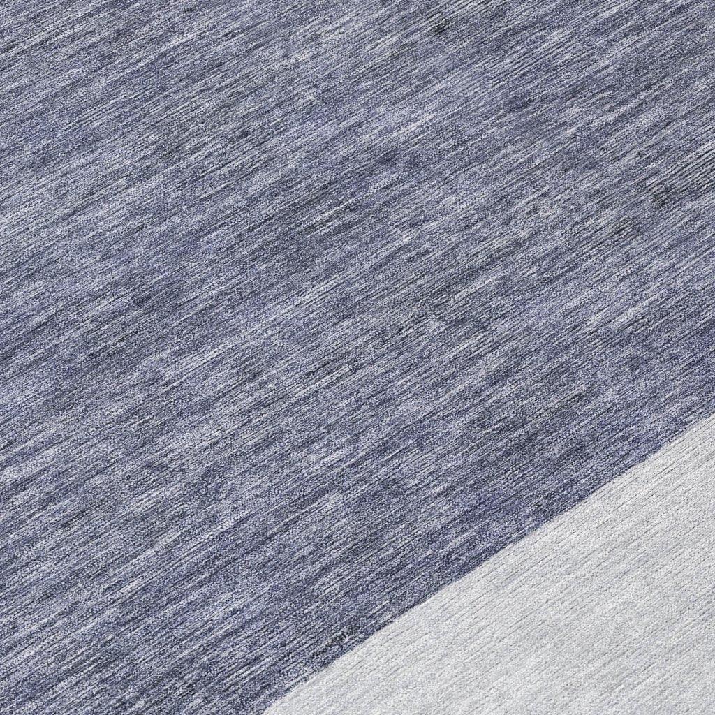 LOOMLAN Rugs Chantissa Denim Washable Indoor-Outdoor Rug