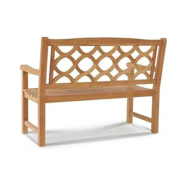 Chichester 2 - Person Teak Outdoor Bench - LOOMLAN - HiTeak - Outdoor Benches