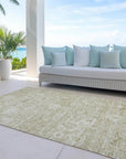 LOOMLAN Rugs Chroma Brown Washable Indoor-Outdoor Rug