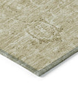 LOOMLAN Rugs Chroma Brown Washable Indoor-Outdoor Rug