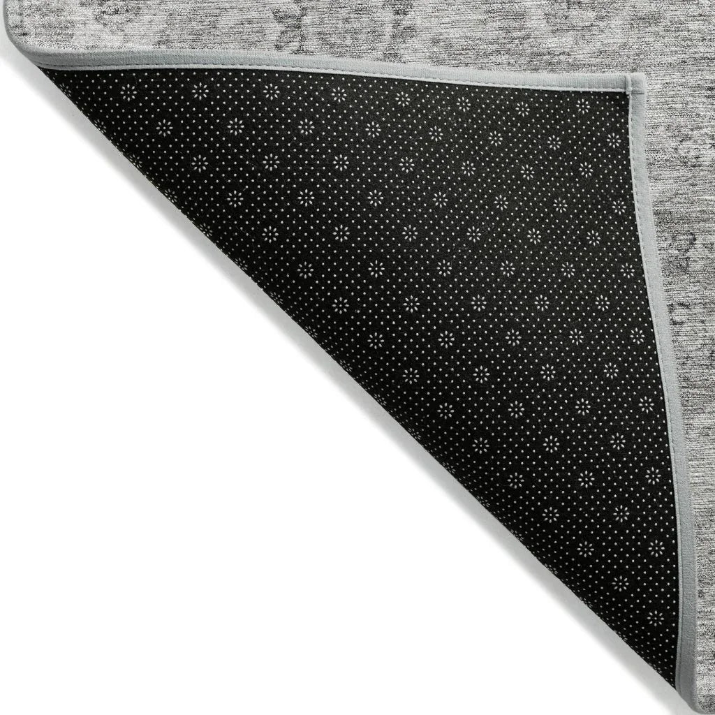 LOOMLAN Rugs Chroma Gray Washable Indoor-Outdoor Rug