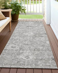 LOOMLAN Rugs Chroma Gray Washable Indoor-Outdoor Rug