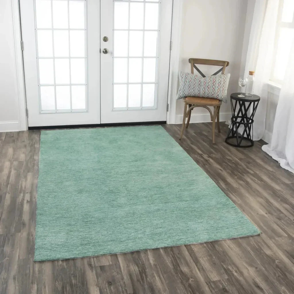 Cini 5x7 Indoor Outdoor Blue Patio Rug - LOOMLAN - LOOMLAN - Outdoor Rugs