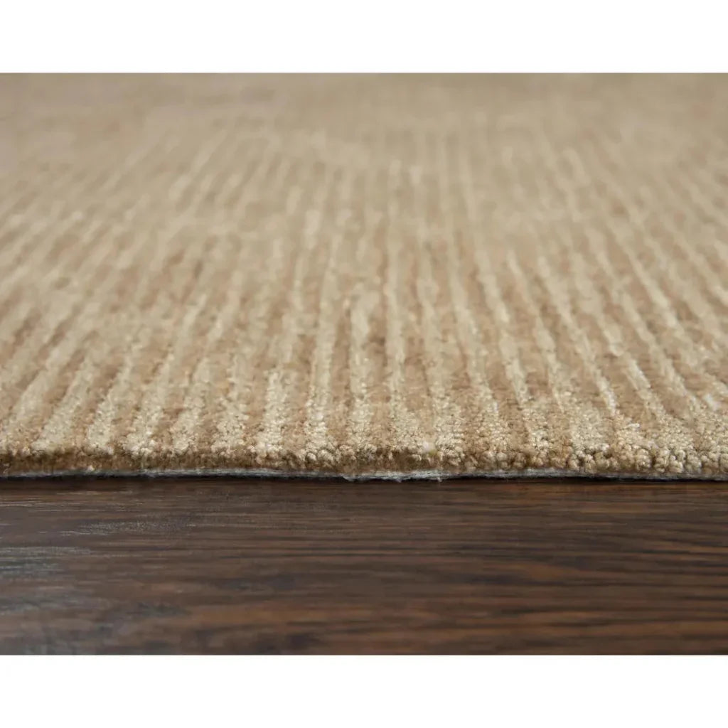 Cins 5x7 Indoor Outdoor Beige Patio Rug - LOOMLAN - LOOMLAN - Outdoor Rugs