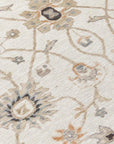 LOOMLAN Rugs Clara Ivory Washable Indoor-Outdoor Rug