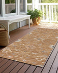 LOOMLAN Rugs Clara Orange Washable Indoor-Outdoor Rug