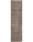 LOOMLAN Rugs Clayra Brown Washable Indoor-Outdoor Rug