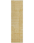 LOOMLAN Rugs Clayra Gold Washable Indoor-Outdoor Rug