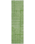 LOOMLAN Rugs Clayra Green Washable Indoor-Outdoor Rug