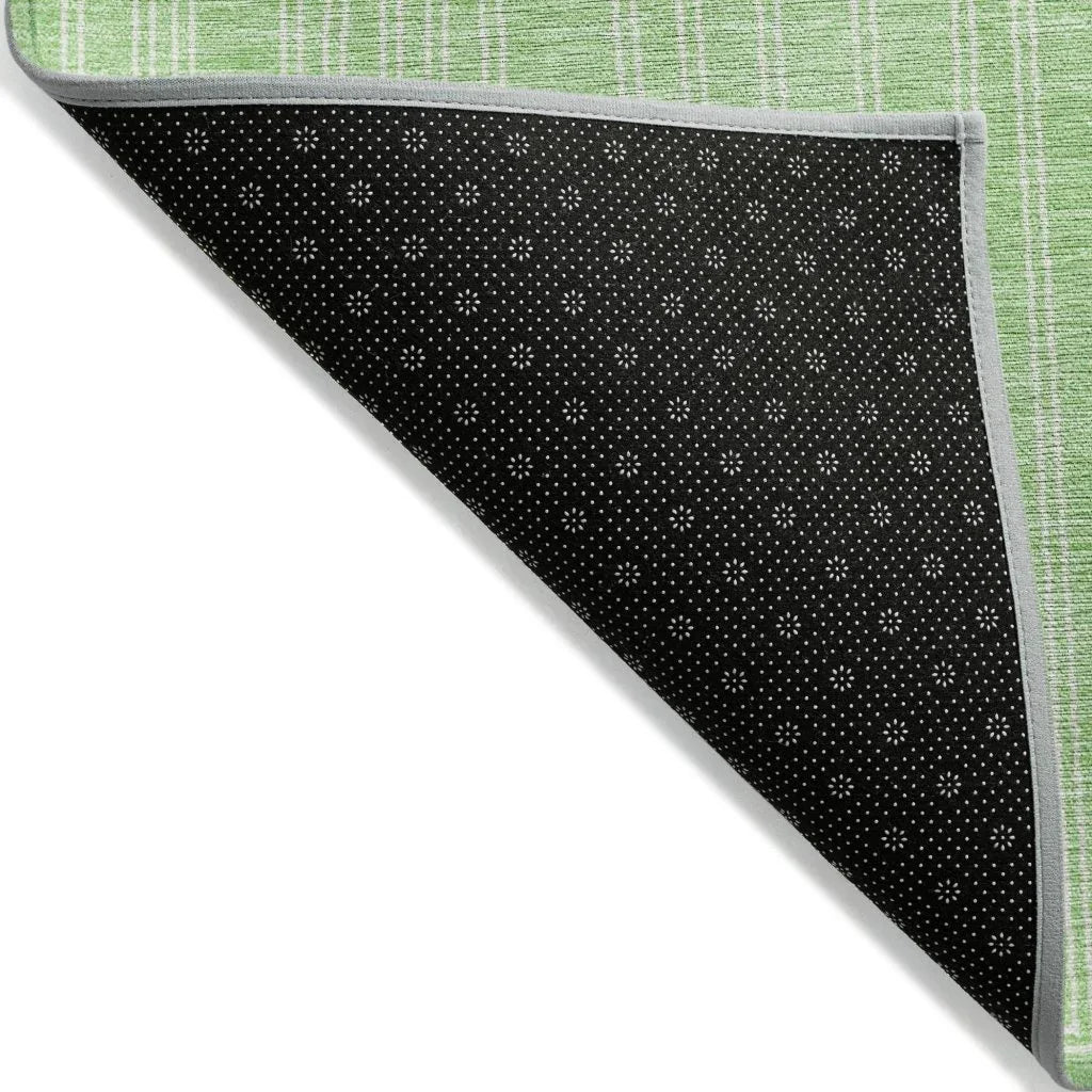 LOOMLAN Rugs Clayra Mint Washable Indoor-Outdoor Rug