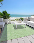 LOOMLAN Rugs Clayra Mint Washable Indoor-Outdoor Rug