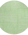 LOOMLAN Rugs Clayra Mint Washable Indoor-Outdoor Rug