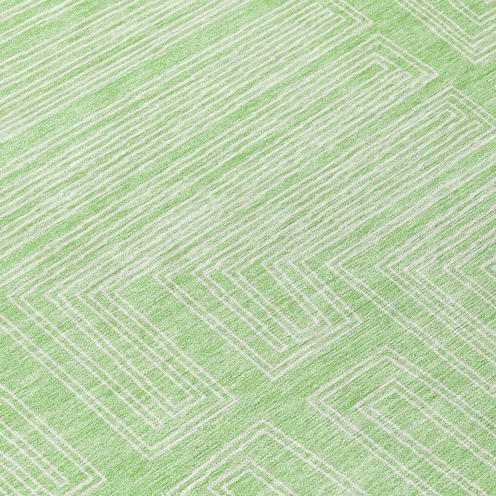 LOOMLAN Rugs Clayra Mint Washable Indoor-Outdoor Rug