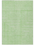 LOOMLAN Rugs Clayra Mint Washable Indoor-Outdoor Rug