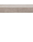 Clip Teak And Concrete Patio Bench - LOOMLAN - Seasonal Living - Outdoor Benches