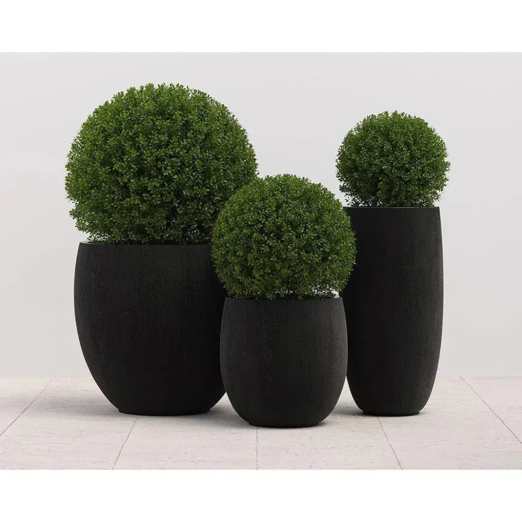 SUNPAN Coleus Concrete Round Outdoor Planter