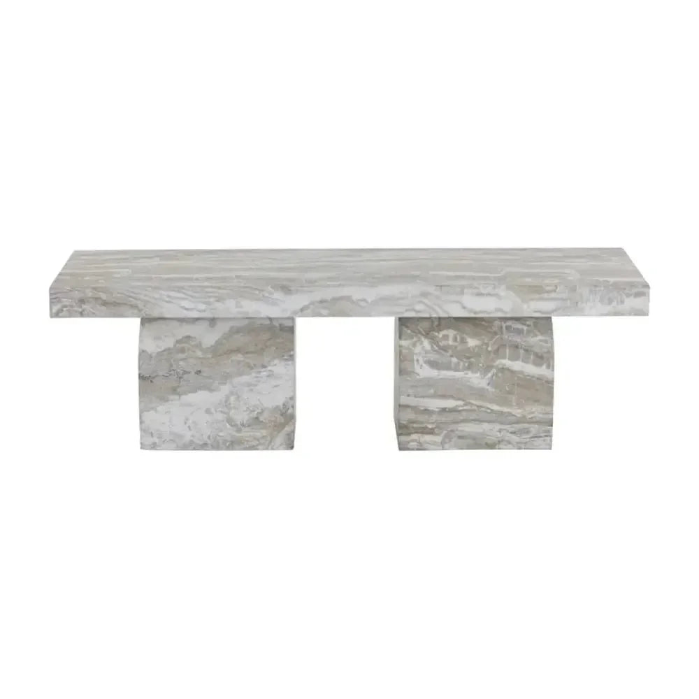 Colohan ModernOutdoor Concrete Bench - LOOMLAN - SUNPAN - Outdoor Benches
