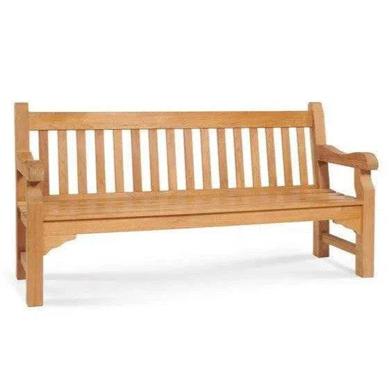 Colton 2 - Person Teak Outdoor Bench - LOOMLAN - HiTeak - Outdoor Benches