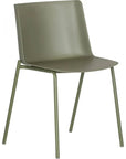 Commercial Grade Outdoor Green Dining Chair 2PC - LOOMLAN - Moe's Home - Outdoor Dining Chairs