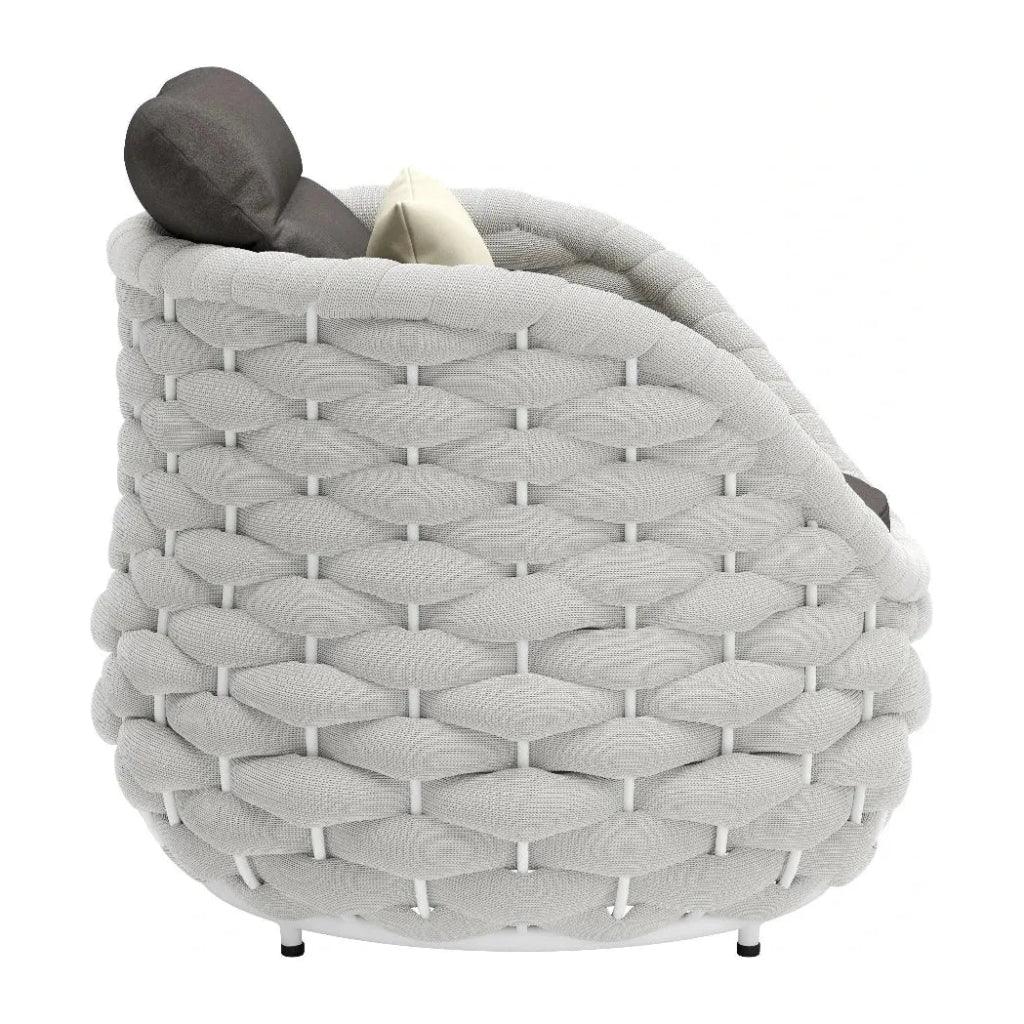Coral Reef Accent Chair Gray - LOOMLAN - Zuo Modern - Outdoor Accent Chairs
