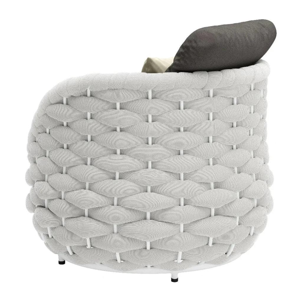 Coral Reef Accent Chair Gray - LOOMLAN - Zuo Modern - Outdoor Accent Chairs