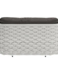 Coral Reef Loveseat Gray - LOOMLAN - Zuo Modern - Outdoor Sofas & Loveseats