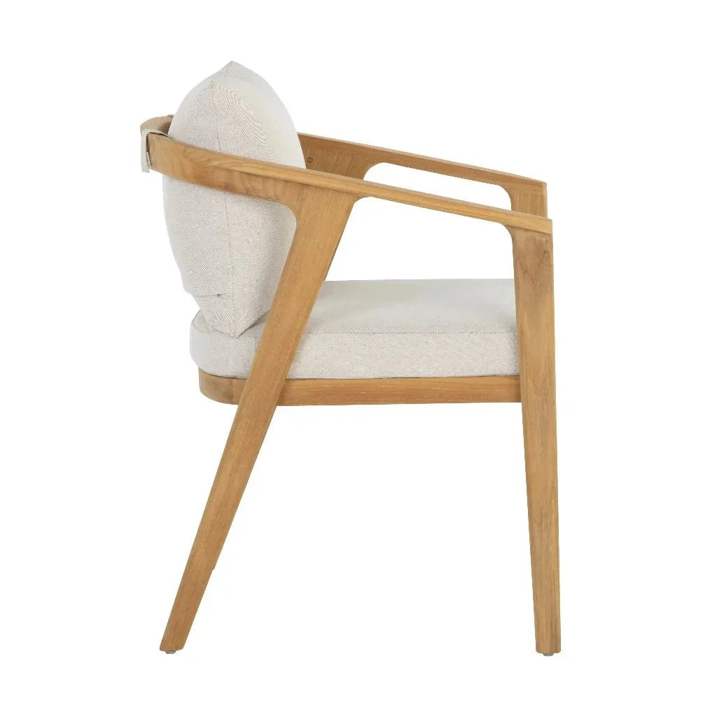 SUNPAN Coraline Fabric Outdoor Dining Armchair