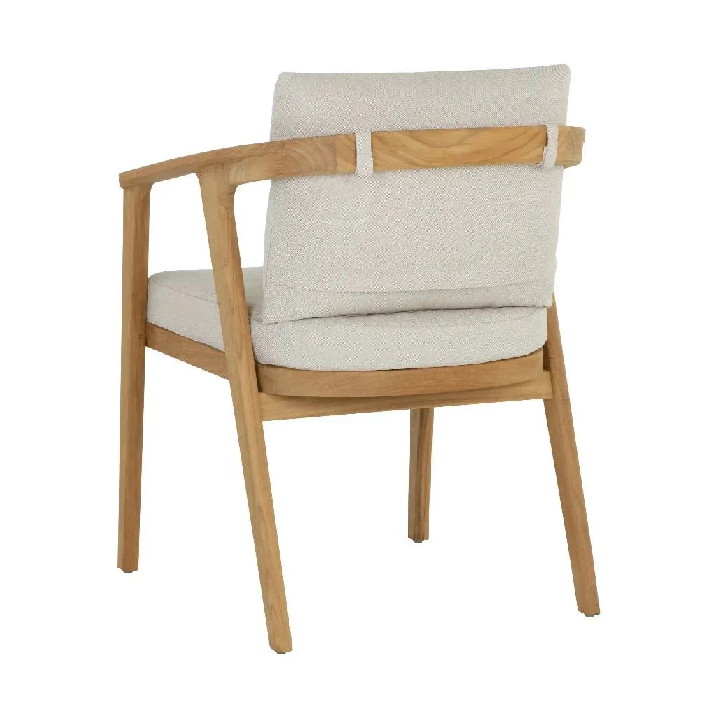 SUNPAN Coraline Fabric Outdoor Dining Armchair