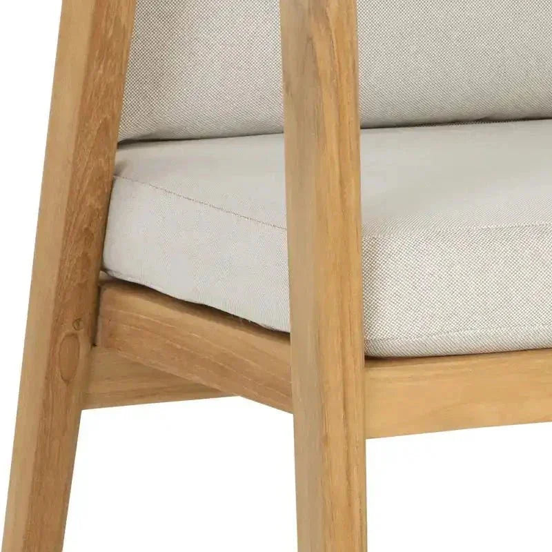 SUNPAN Coraline Fabric Outdoor Dining Armchair