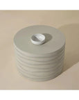 Corey Concrete Outdoor Round Coffee Table - LOOMLAN - SUNPAN - Outdoor Coffee Tables