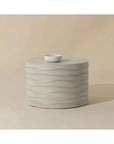 Corey Concrete Outdoor Round Coffee Table - LOOMLAN - SUNPAN - Outdoor Coffee Tables