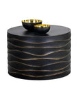 Corey Concrete Outdoor Round Coffee Table - LOOMLAN - SUNPAN - Outdoor Coffee Tables
