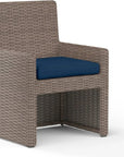 Coronado Sunbrella Outdoor Dining Chair 2PC - LOOMLAN - Sunset West - Outdoor Dining Chairs