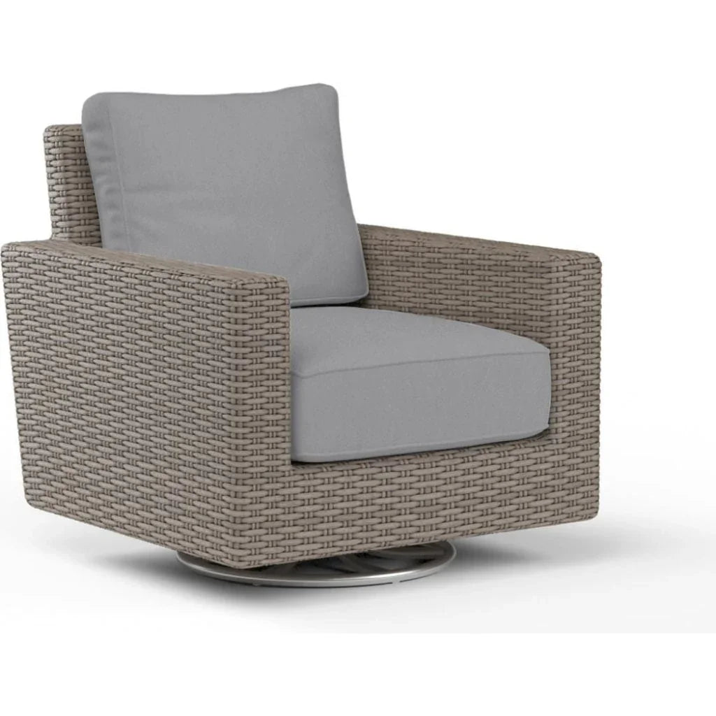 Coronado Sunbrella Swivel Outdoor Rocker - LOOMLAN - Sunset West - Outdoor Accent Chairs