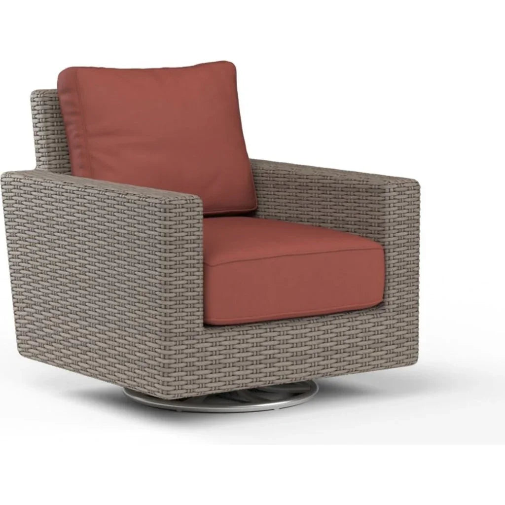 Coronado Sunbrella Swivel Outdoor Rocker - LOOMLAN - Sunset West - Outdoor Accent Chairs