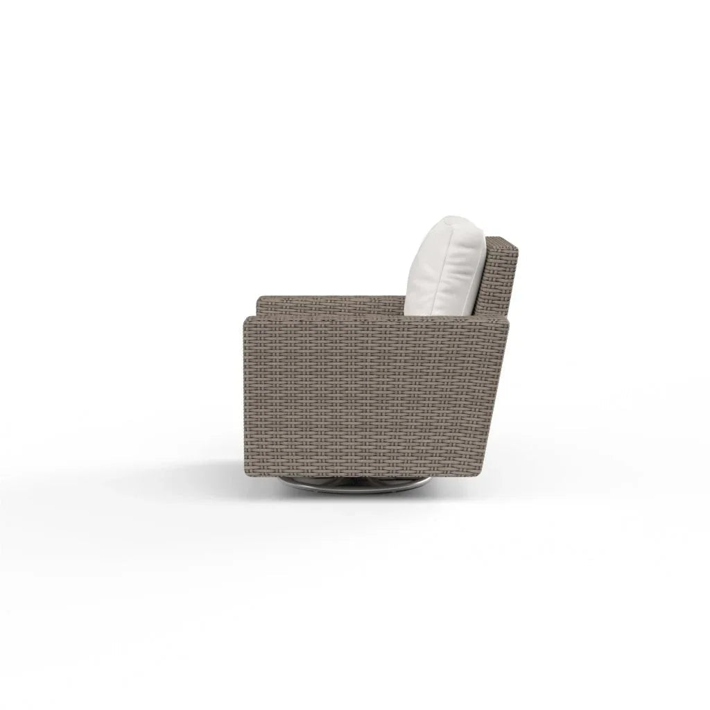 Coronado Sunbrella Swivel Outdoor Rocker - LOOMLAN - Sunset West - Outdoor Accent Chairs