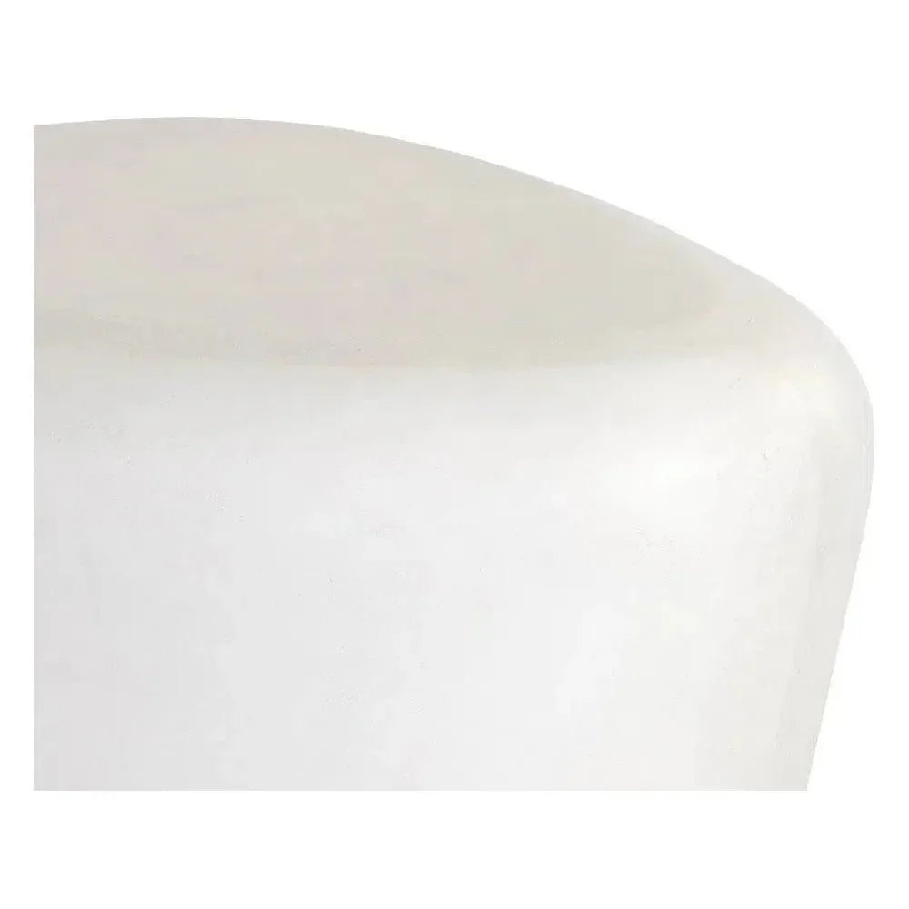 SUNPAN Corvo Concrete Outdoor Geometric Side Table