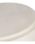 Cosmo Concrete Outdoor Round Coffee Table - LOOMLAN - Moe's Home - Outdoor Coffee Tables