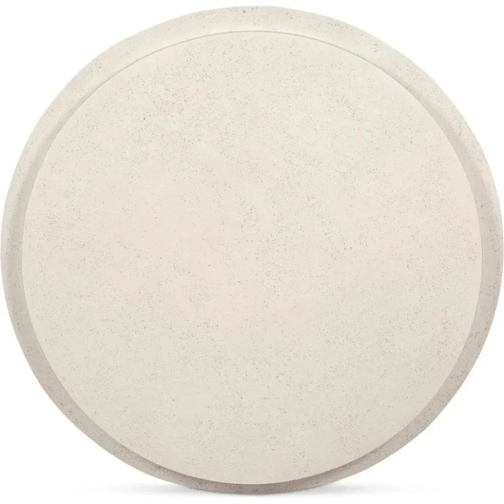 Cosmo Concrete Outdoor Round Coffee Table - LOOMLAN - Moe&#39;s Home - Outdoor Coffee Tables