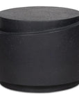 Cosmo Concrete & Stone Outdoor Round Accent Table - LOOMLAN - Moe's Home - Outdoor Side Tables