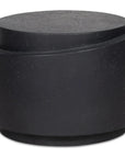 Cosmo Concrete & Stone Outdoor Round Accent Table - LOOMLAN - Moe's Home - Outdoor Side Tables