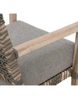Costa Outdoor Club Chair Gray Teak - LOOMLAN - Essentials For Living - Outdoor Accent Chairs