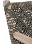 Costa Outdoor Club Chair Gray Teak - LOOMLAN - Essentials For Living - Outdoor Accent Chairs