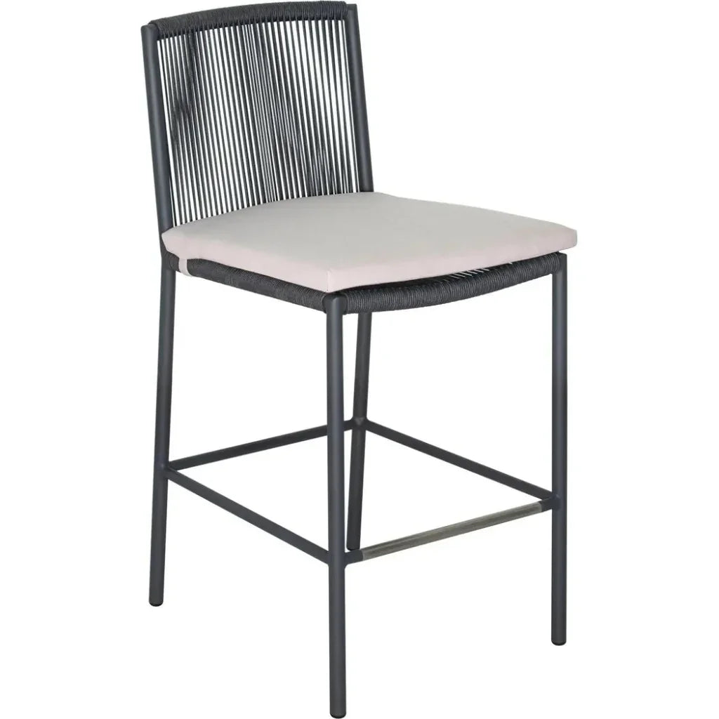 Counter StoolSet of Two - Grey Outdoor - LOOMLAN - Seasonal Living - Outdoor Counter Stools