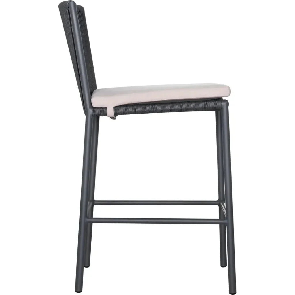 Counter StoolSet of Two - Grey Outdoor - LOOMLAN - Seasonal Living - Outdoor Counter Stools