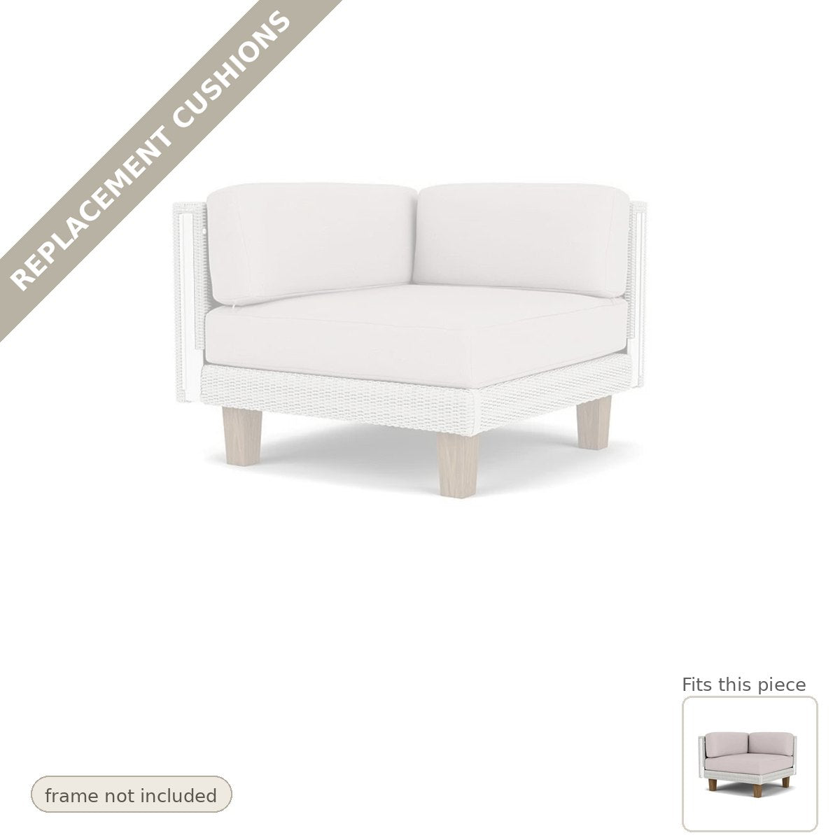 Cushions: Replacement Cushions For Catalina Corner Sectional - Commercial Grade