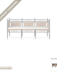 Cushions: Replacement Cushion For Low Country 3-Seat Garden Bench - Commercial Grade