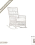 Cushions: Replacement Cushionfor Mackinac High Back Porch Rocker - Commercial Grade